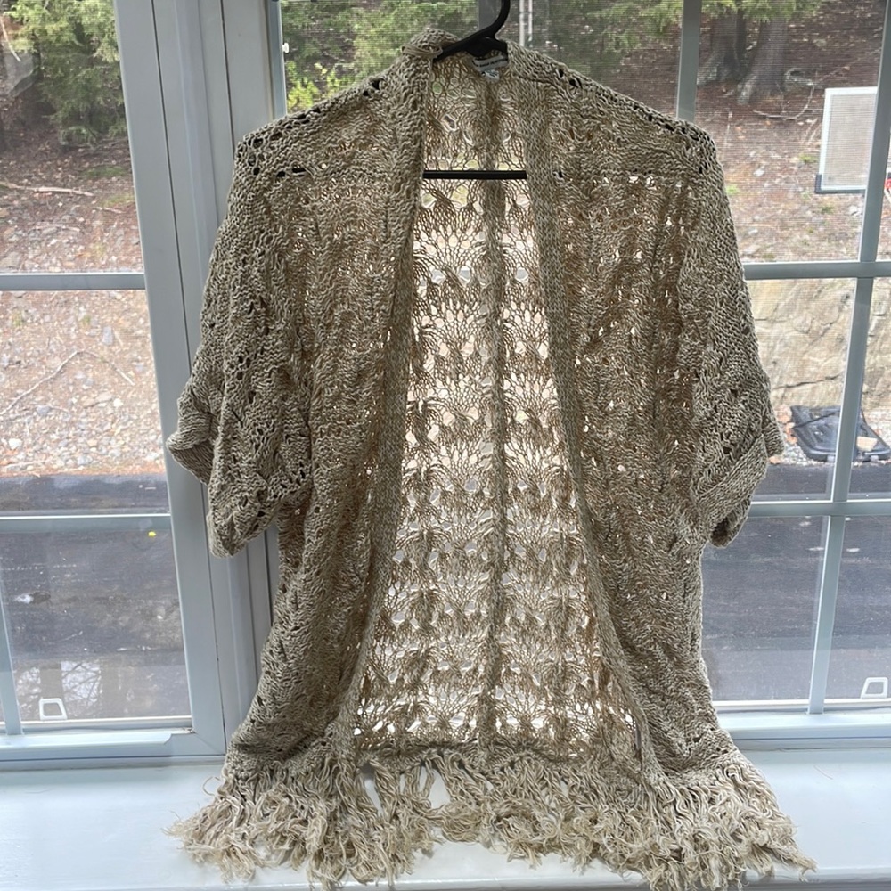 Off White Boho Cardigan